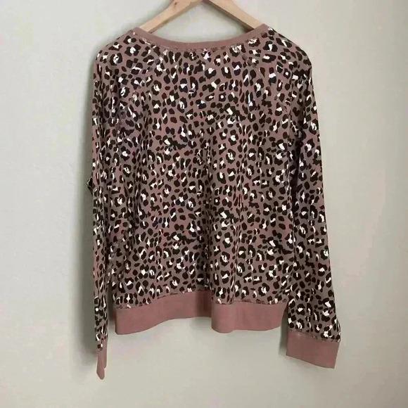 Rails Theo Sweatshirt Mountain Leopard Size Large - Picture 11 of 12